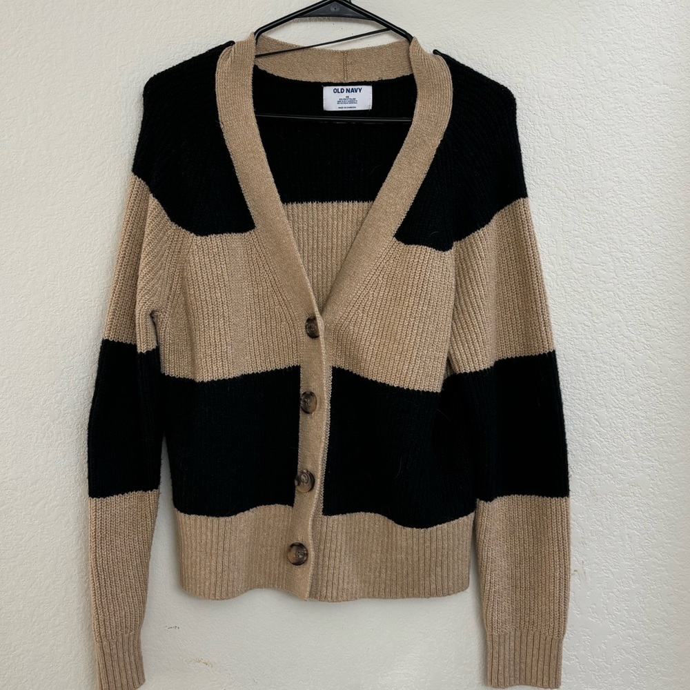 Old Navy striped cardigan